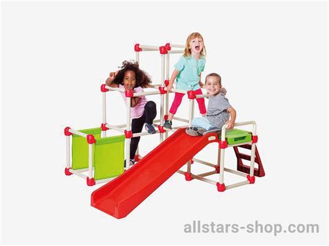 Shop für rutsch schutz in allen bereichen in haus, wohnung oder gewerbe. Allstars Portables Klettergerüst mit Rutsche und Treppe ...