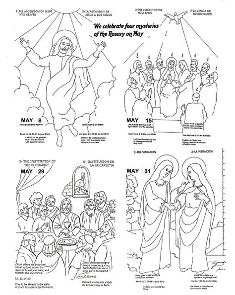 The mysteries of the rosary coloring pages can be found here. Rosary Drawing Pictures at GetDrawings | Free download