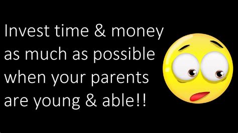 Normally, the minimum time for. Why we need to invest time & money as much as possible ...