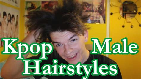 In this kpop hairstyle video, i'm gonna attempt to do and teach you how to style your hair like bts v hairstyle from 'on'. Male Kpop Hairstyles - Steve Talks - YouTube