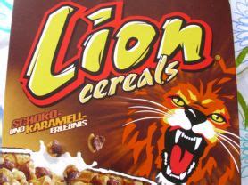 Lion cereal is a breakfast cereal, manufactured by nestlé. Nestlé, Lion Cereals, Karamell & Schoko Kalorien ...