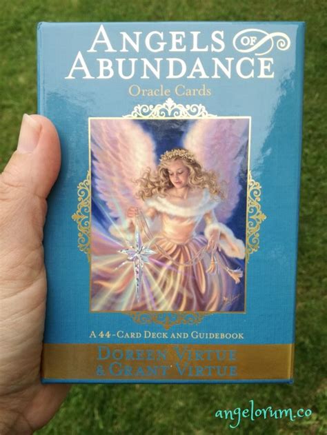 Angels of abundance oracle cards. Angels of Abundance Oracle | Doreen virtue, Oracle cards, Deck of cards