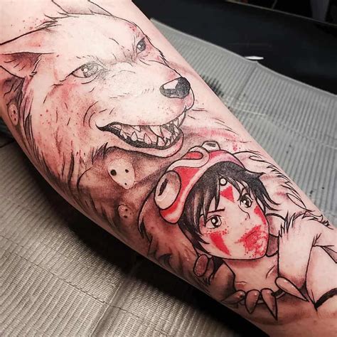 Check out our san mononoke art selection for the very best in unique or custom, handmade pieces from our shops. Top 53 Best Princess Mononoke Tattoo Ideas - [2020 ...