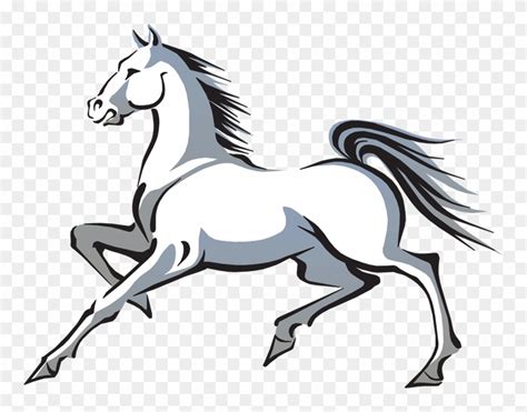 The car, which is included in the list of ten cars that changed the world and is a symbol of america of the 60s. How To Draw A Mustang Horse Head - Free Mustang Horse Cliparts, Download Free Clip Art, Free ...
