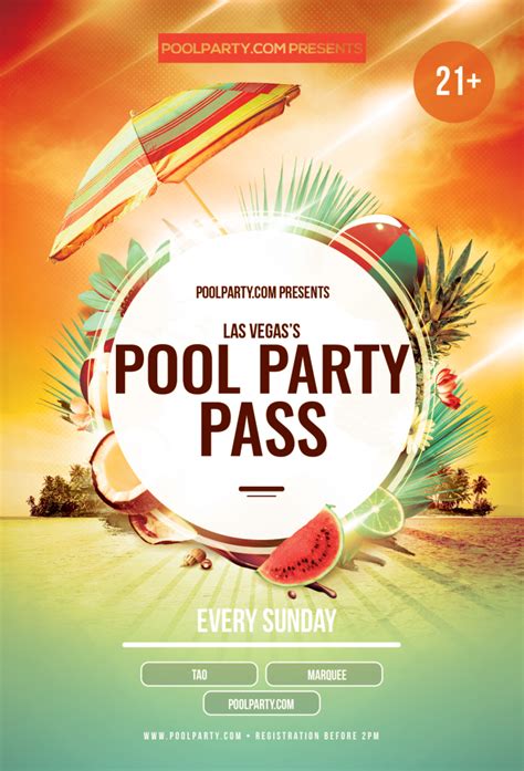Ultimate guide to las vegas cabana prices at pool parties 2020. Sunday's Las Vegas Pool Party Pass, Tao Beach and Marquee ...