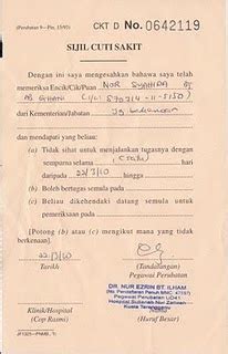 Nah, glints punya 4 contoh surat cuti kerja untuk beragam alasanmu, yaitu sakit, melahirkan, berkabung, dan cuti tahunan. Surat Mc Klinik Kerajaan