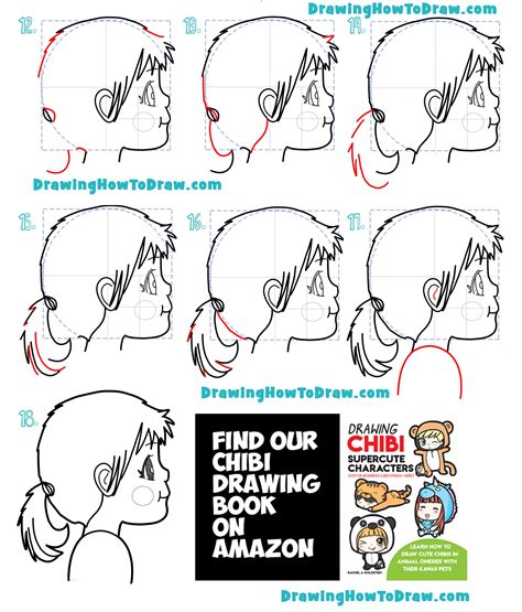 The artist takes it a step further by discussing how pigtails influence the shape of the hair and the best way to construct them. How to Draw an Anime / Manga Girl from The Side - Easy Step by Step Drawing Tutorial - How to ...