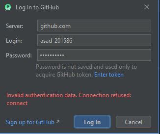 Sorry if this is the wrong place, but whenever i try to connect my pc from btep or connectbot, i get either connection refused or connection timed out. git - Invalid Authentication Data. Connection refused ...