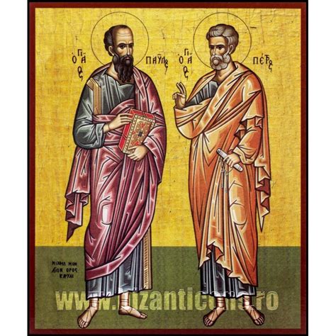 Moastele sfintilor apostoli petru si pavel, potrivit sinaxarului, au fost puse impreuna. Sfintii Apostoli Petru si Pavel, icoane-bizantine. Magazin ...