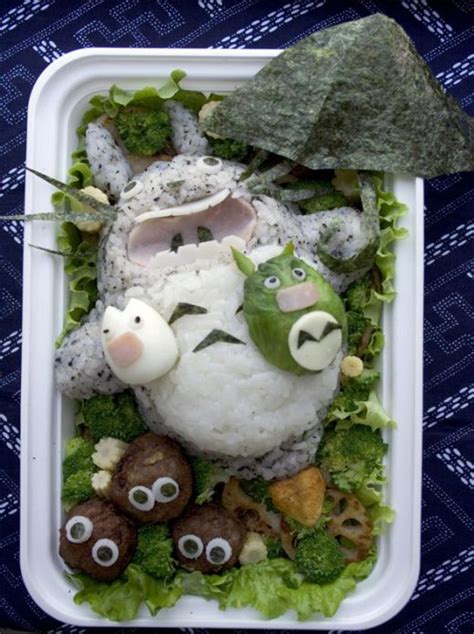 Librivox is a hope, an experiment, and a question: Totoro Kyaraben or Charaben bento (character bento ...
