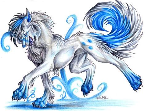 Choose from 40+ cartoon wolf graphic resources and download in the form of png, eps, ai or psd. anime wolves ice - Google Search | powerful wolfs ...