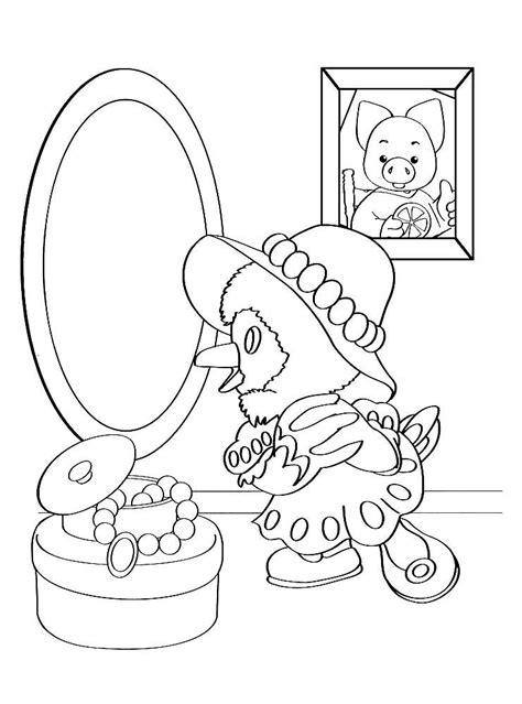 Give each group a hand mirror, a bag of shapes, and some yarn pieces. Mirror coloring pages to download and print for free