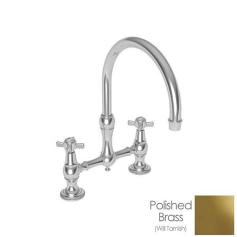 Newport brass offers exceptional quality faucets and fixtures with an emphasis on aesthetics. Fairfield Bridge Kitchen Faucet - Cross Handles | Kitchen ...