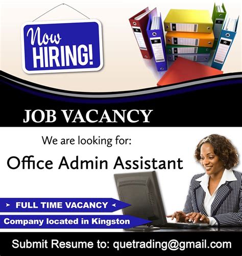 Our client, a plastering company that specializes all forms of architectural/interior … Job Posting: Office Admin Vacancy