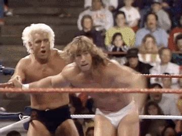 Browse latest funny, amazing,cool, lol, cute,reaction gifs and animated pictures! Ric Flair GIF - Find & Share on GIPHY