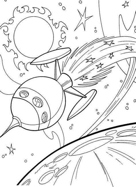 Space coloring pages for kids. 20+ Free Printable Space Coloring Pages - EverFreeColoring.com