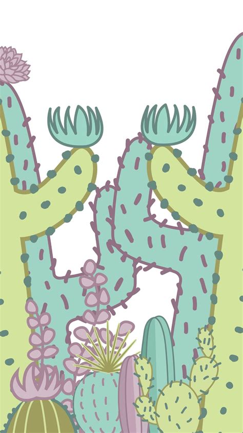 Enjoy the beauty of desert plant life with these cacti wallpapers! 21 Cactus iPhone Wallpapers - WallpaperBoat