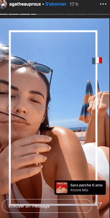 Agathe auproux ne s'attendait pas à de telles réactions. Agathe Auproux s'affiche en pleine séance de bronzette en ...