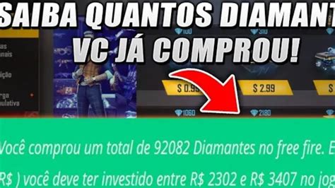 Quais a % que o galo detêm de cada jogador? SAIBA AGORA QUANTO VOCE JA GASTOU NO FREE FIRE - YouTube