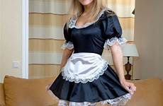 maid outfit sissy maids suspenders