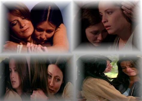 Prue halliwell bleeds to death after being blasted through a wall by shax. Piper & Prue, together always, even in death.... | Charmed ...