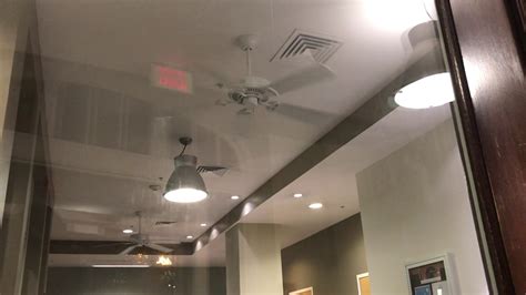 It's a legendary company name in the field of producing ceiling fans and has rightfully earned its. Hampton Bay Farmington Ceiling Fans at Apartment Lobby ...