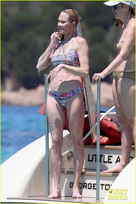 To embed, simply use the following text Melanie Griffith Rocks Bikini on Vacation in Sardinia ...
