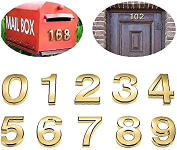 Check out our gold mailbox number selection for the very best in unique or custom, handmade pieces from our home & living shops. Amazon.com: 20 Pieces 2 Inch Mailbox Numbers 0-9 Address ...