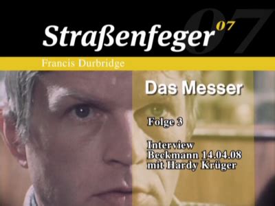 Auf kundenwunsch speziell angefertigte dreiteiler von messer wheels. RE: Bewertet: Francis Durbridge - Das Messer (10) - 2