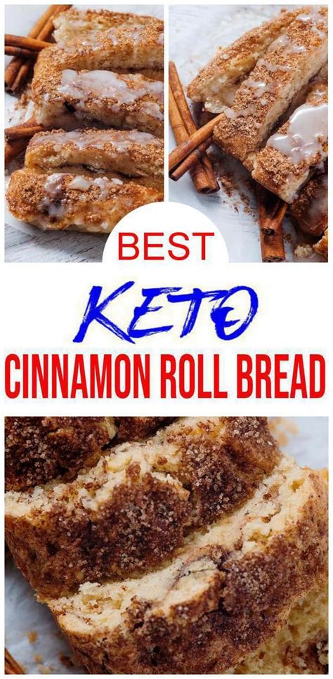 We know when a recipe is a hit, everyone talks about it and wants the recipe. BEST Keto Bread! Low Carb Cinnamon Roll Loaf Bread Idea ...