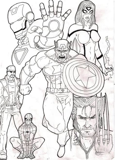 To make it convenient for you, we've. Get This Avengers Coloring Pages Superheroes for Boys ...