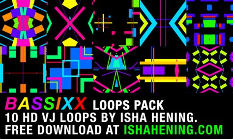 Free vj loops, footage, training, and vj software tutorials for live visuals. Bassixx | ISHAHENING.COM