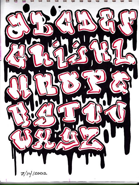 Maybe you would like to learn more about one of these? 10 Different Graffiti Fonts Images - Graffiti Fonts ...