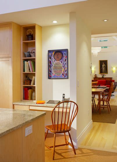 With a diffused light that offers good visibility in all areas. Recessed lighting placement over kitchen desk | Recessed ...