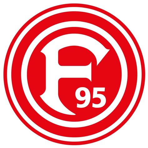 Fortuna dusseldorf vector logo, free to download in eps, svg, jpeg and png formats. Wandtattoo Fortuna Düsseldorf - Vereinslogo von F95 als ...