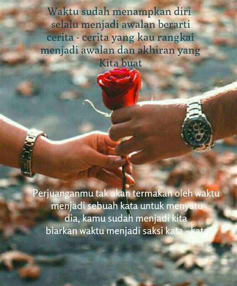 Want to discover art related to aesthetic? Caption Puitis Romantis - Kekasih Terbaik