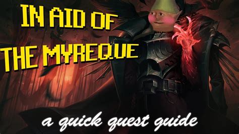 We suggest you change to a temporary password before placing your order. OSRS Quick Quest Guide - In Aid of The Myreque! - YouTube
