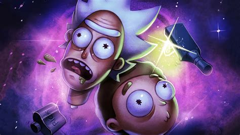 Looking for the best rick and morty wallpaper? 2048x1152 Morty Smith and Rick Sanchez FanArt 2048x1152 ...