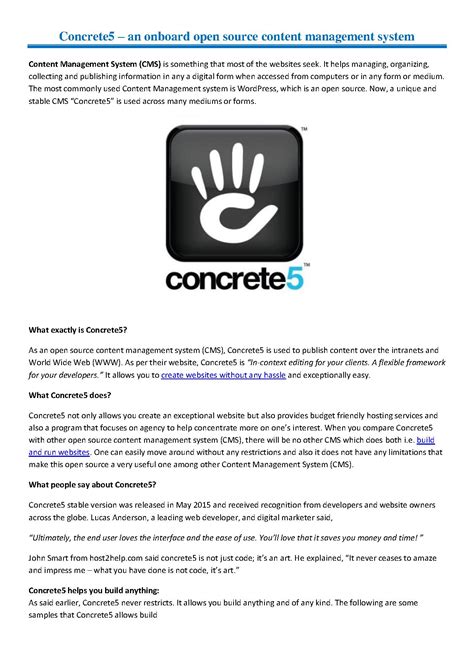 To open up soda pdf online. Concrete5 - an onboard open source content management ...