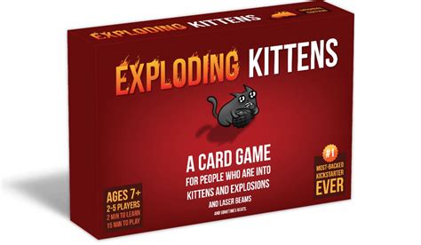 These are split into various different types of card for the playing of. Exploding Kittens Original Edition (ENG ...