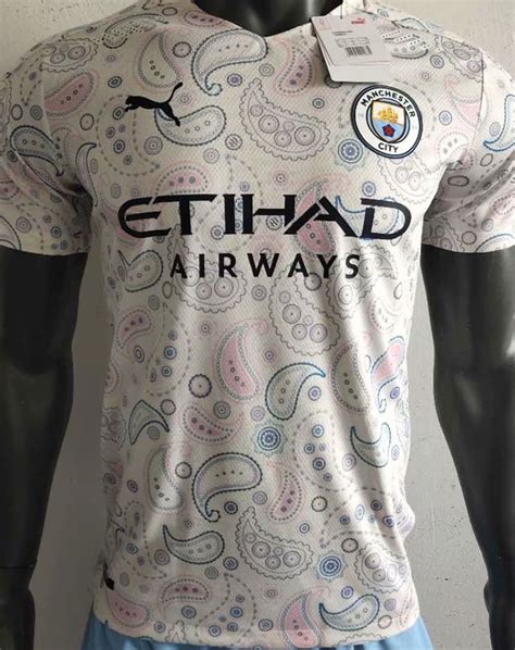 This page displays a detailed overview of the club's current squad. 2020/21 Man City Away White Player Version Soccer Jersey
