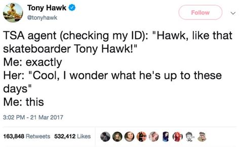 You have no idea him: Tony Hawk is Famous But People Don't Recognize Him - The Interrobang