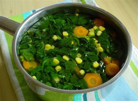 Bayam, beans, spinach, spinich, amaranth, baby spinach, circle the number. Cara Membuat Sayur Bening Bayam Paling Nikmat | Sajian Bunda