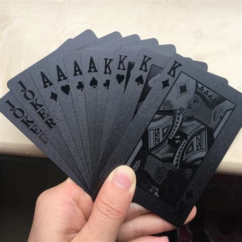20% off with code shopmaydeals. Waterproof Black Diamond Playing Cards