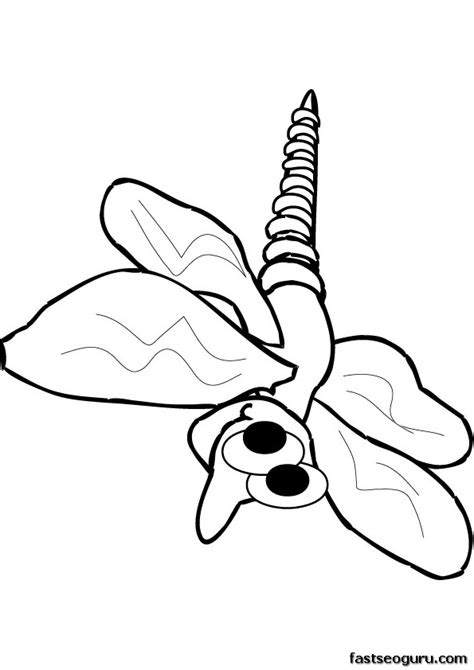 Hours of fun await you by coloring a free drawing nature mosquito. Printable Insects Mosquito coloring pages