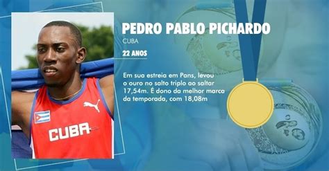 His 17.79 m (58 ft 4 1⁄4 in) in early 2014 was the best triple jump of the year. 11 destaques do Pan que podem brilhar no Rio 2016 - Pan ...