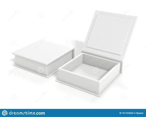 Download White Blank Cardboard Box Isolated On White Background ...