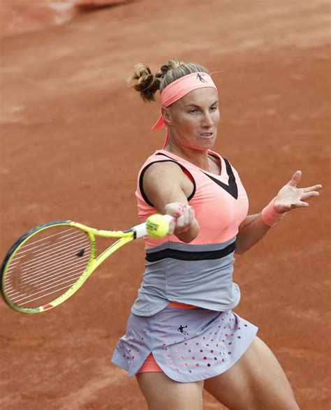 Kuznetsova say i happy to change my tennis trophies with happy family life. Svetlana Kuznetsova - 2017 French Open at Roland Garros in ...