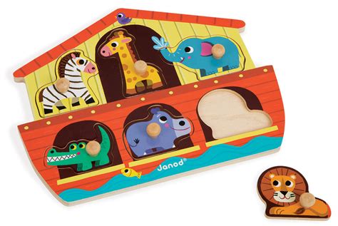 Krimis, ratgeber, romane, kinderbücher, reise & abenteuer Buy Janod - Noahs Ark Puzzle