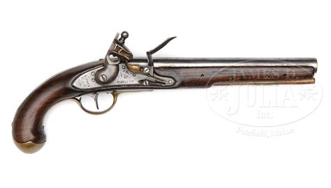 Maybe you would like to learn more about one of these? SIMEON NORTH 1808 NAVY FLINTLOCK PISTOL.